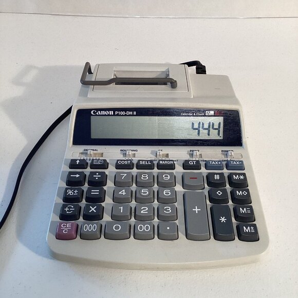 Canon P23-DH II 12 Digit Electric Accounting Calculator with Large Keys - Picture 2 of 3
